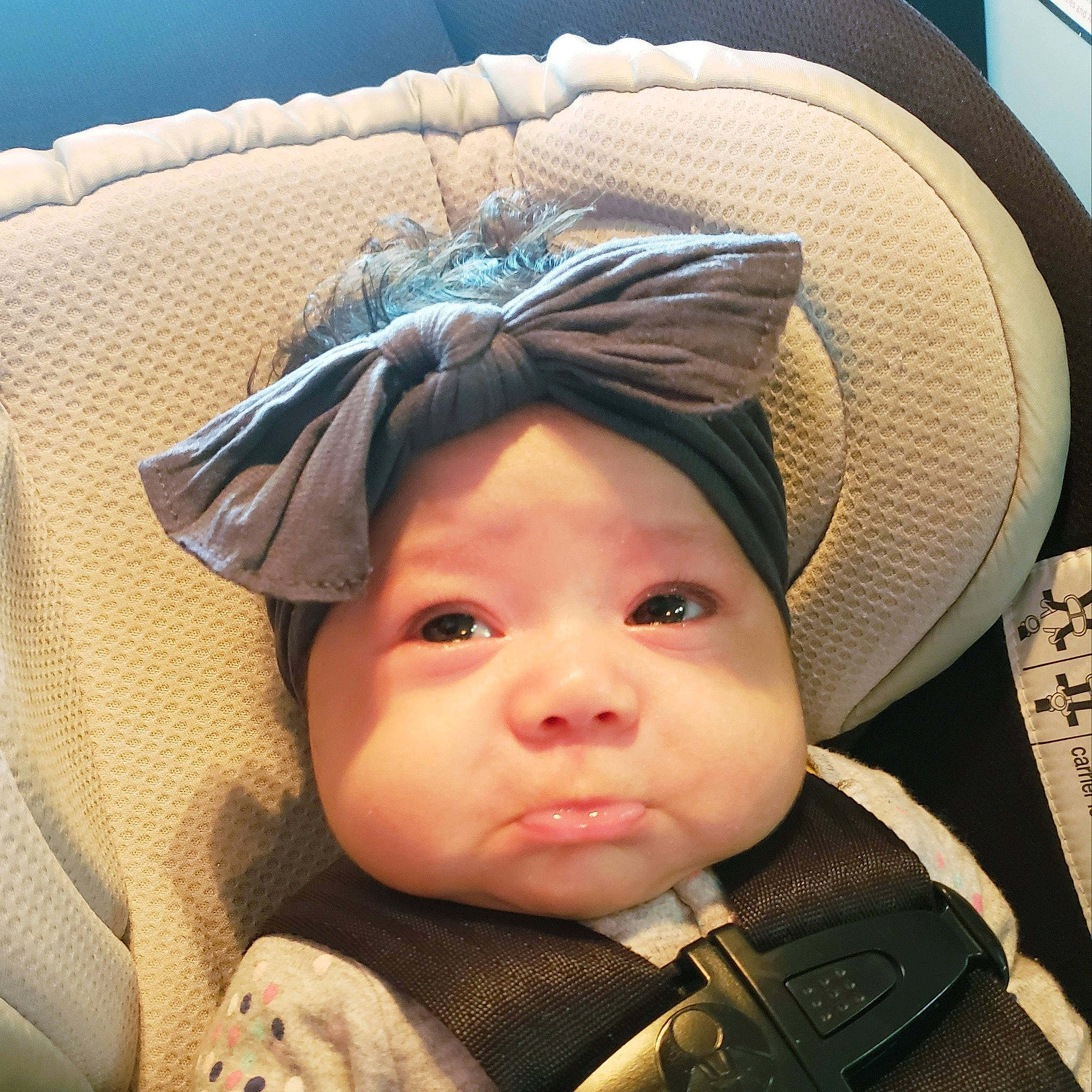 Gloria joined the competition — help win amazing prizes! baby, bonnet, cheek, child, cool, ear, eye, face, fashion_accessory, hat, head, headgear, headwear, nose, person, photography, product, skin, smile, snapshot