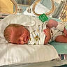 Matthew joined the competition — help win amazing prizes! newborn, baby, hospital, incubator, medical_equipment, monitor, feeding_tube, blanket, sleeping, infant, healthcare, cute, patient, bed, swaddled, tiny, child, person, resting, premature