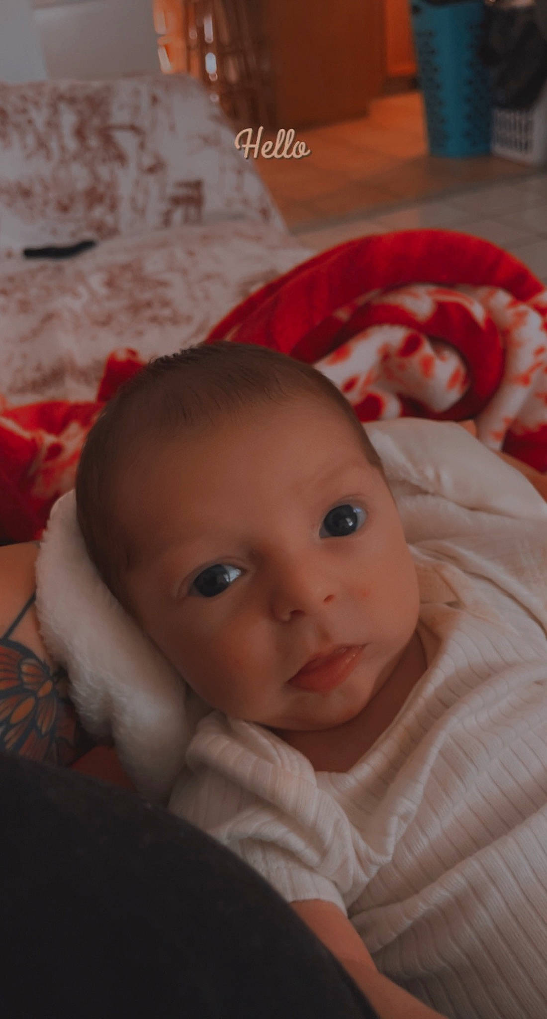 Ryder joined the competition — help win amazing prizes! baby, baby_toddler_clothing, carmine, cheek, child, comfort, eye, eyebrow, eyelash, face, fur, head, iris, linens, lip, mouth, nose, person, skin, sleeve