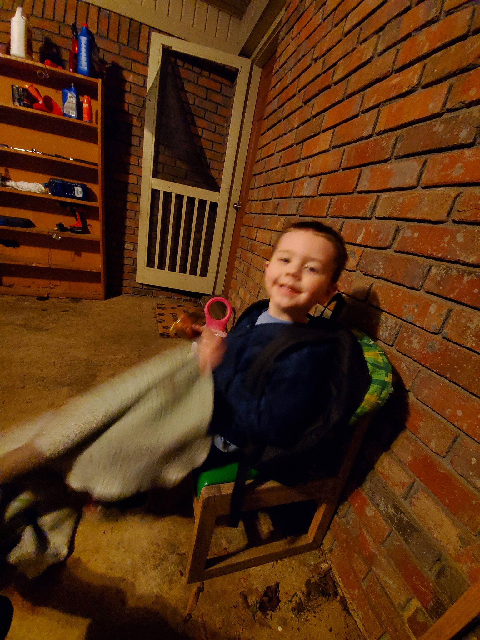 Jayden joined the competition — help win amazing prizes! chair, furniture, person, sitting