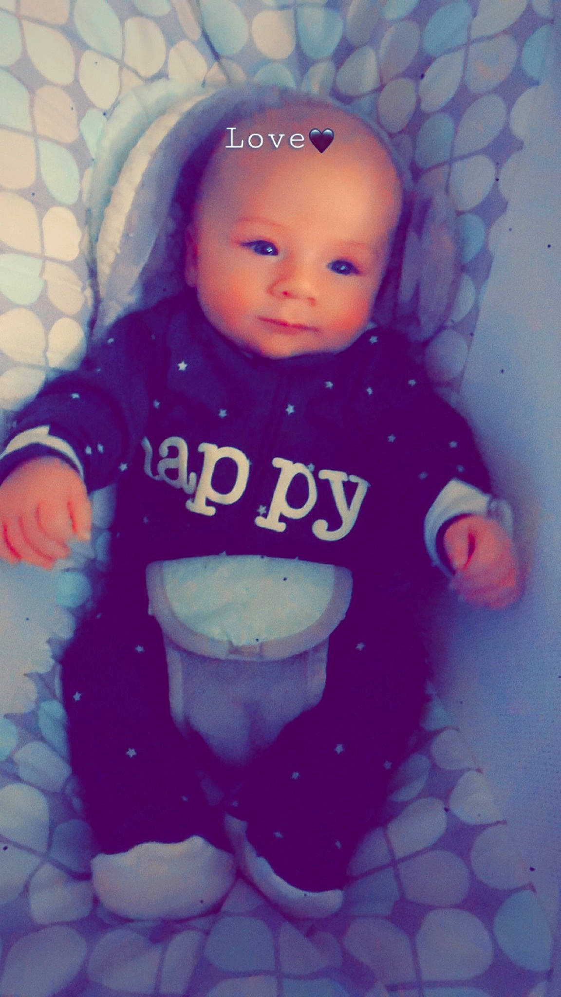 Carsin Michael-lee Christman is registered to the contest to win money with this photo: baby, blue, cheek, child, cool, doll, eye, face, forehead, head, nose, person, pink, purple, skin, smile, t_shirt, toddler