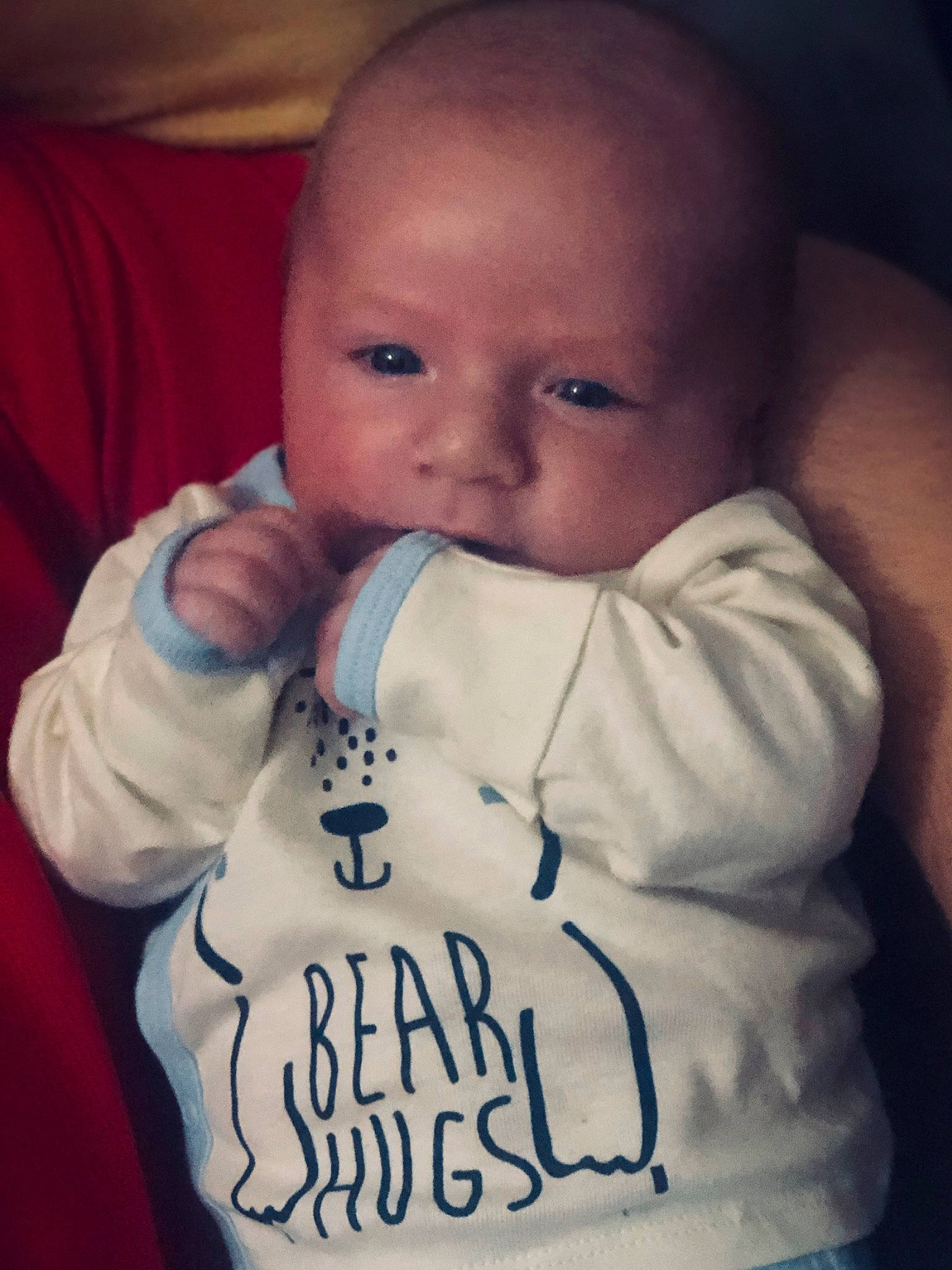 Carsin Michael-lee Christman joined the competition — help win amazing prizes! baby, baby_products, baby_toddler_clothing, cheek, child, cool, face, forehead, head, nose, person, product, skin, sleeve, smile, t_shirt, toddler