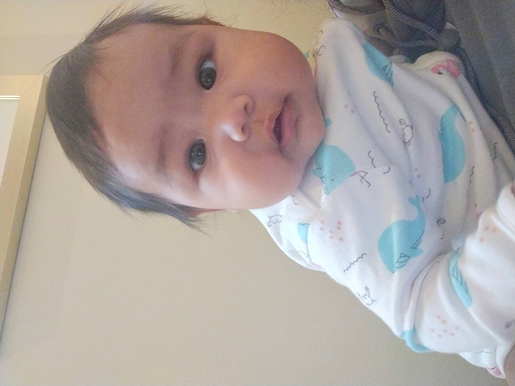 Ana joined the competition — help win amazing prizes! baby, baby_products, baby_toddler_clothing, cheek, child, ear, eye, eyebrow, eyelash, human_body, iris, lip, mouth, neck, nose, person, room, skin, sleeve, smile