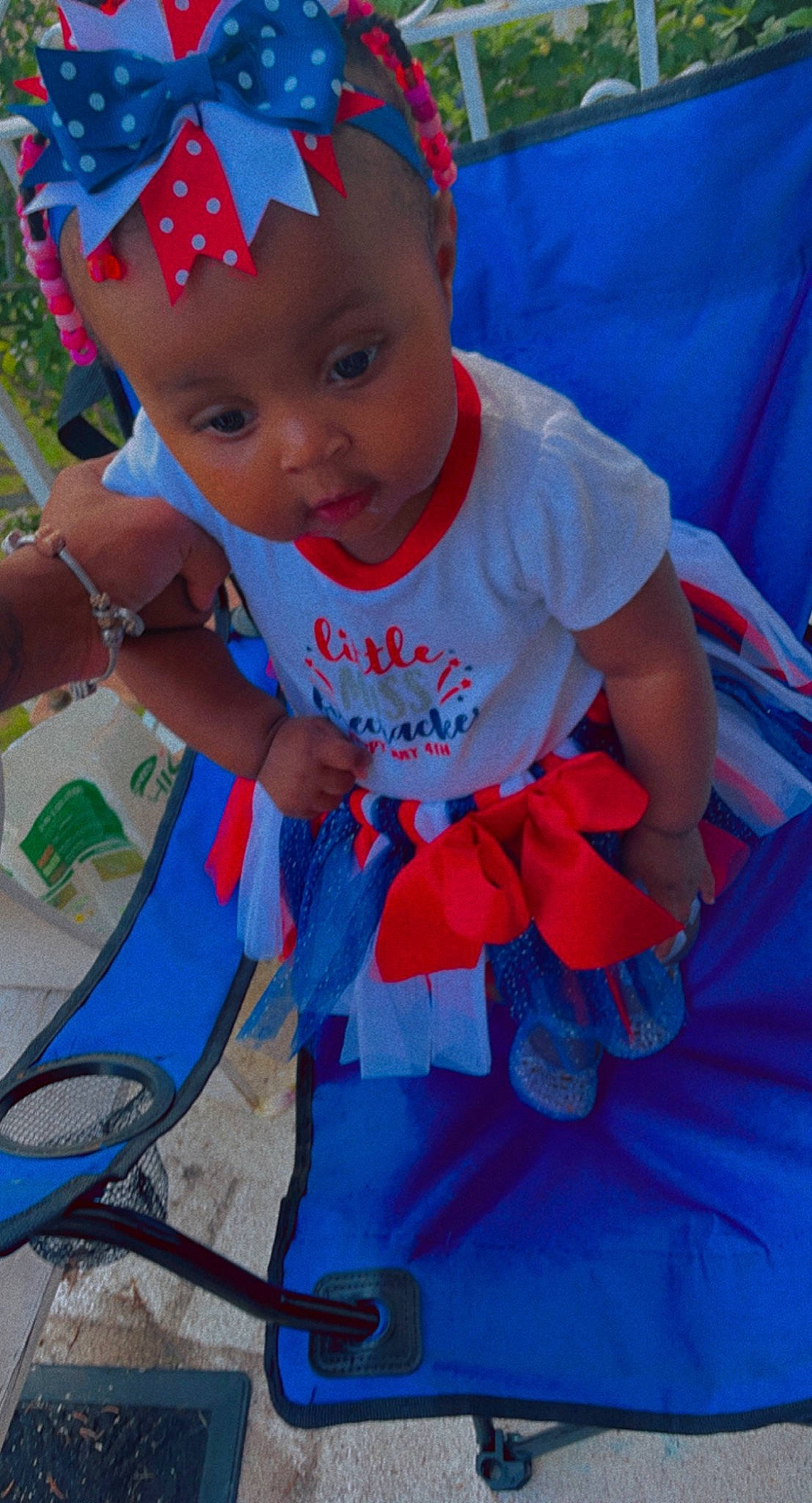 Adaliya joined the competition — help win amazing prizes! azure, baby_toddler_clothing, baseball_cap, beauty, blue, cap, child, electric_blue, fun, happy, hat, leisure, people, person, photograph, pink, recreation, red, t_shirt, textile