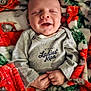 adorable, baby, blanket, child, clothing, cozy, cute, expression, face, hands, happy, infant, newborn, onesie, portrait, sleepy, smiling, soft, warm, wrapped