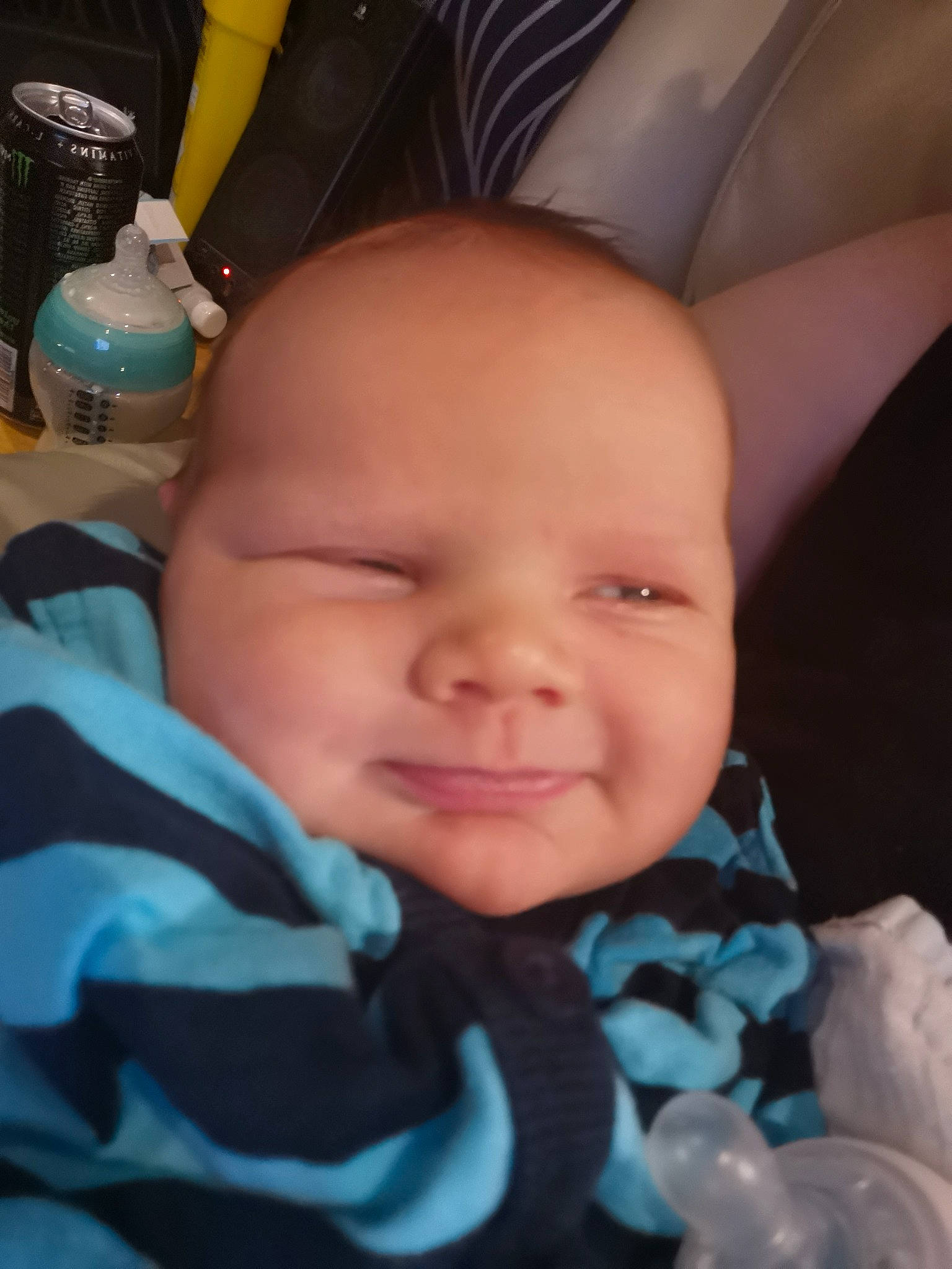 Tyler joined the competition — help win amazing prizes! baby, baby_toddler_clothing, cheek, child, comfort, eyebrow, eyelash, finger, happy, headgear, iris, lip, mouth, nail, nose, person, skin, smile, textile, thumb