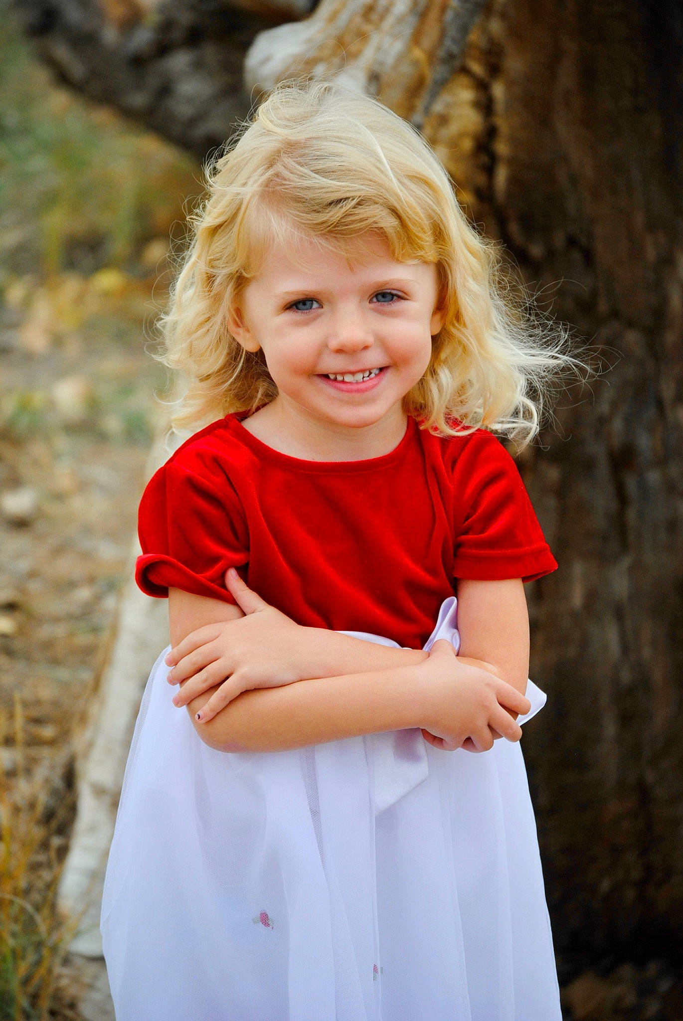 Channing joined the competition — help win amazing prizes! beauty, blond, day_dress, dress, flash_photography, forest, formal_wear, grass, hair, hairstyle, happy, joy, people_in_nature, person, plant, sleeve, smile, summer, toddler, tree