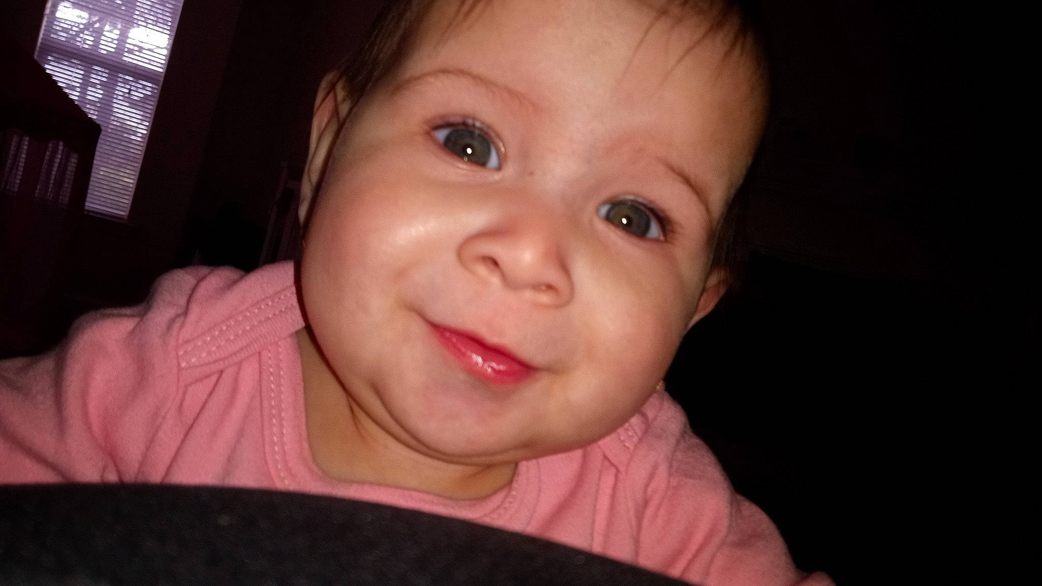 Estrella joined the competition — help win amazing prizes! baby, cheek, chin, cool, ear, eye, eyelash, flash_photography, forehead, happy, iris, jaw, lip, mammal, mouth, nose, person, skin, smile, toddler