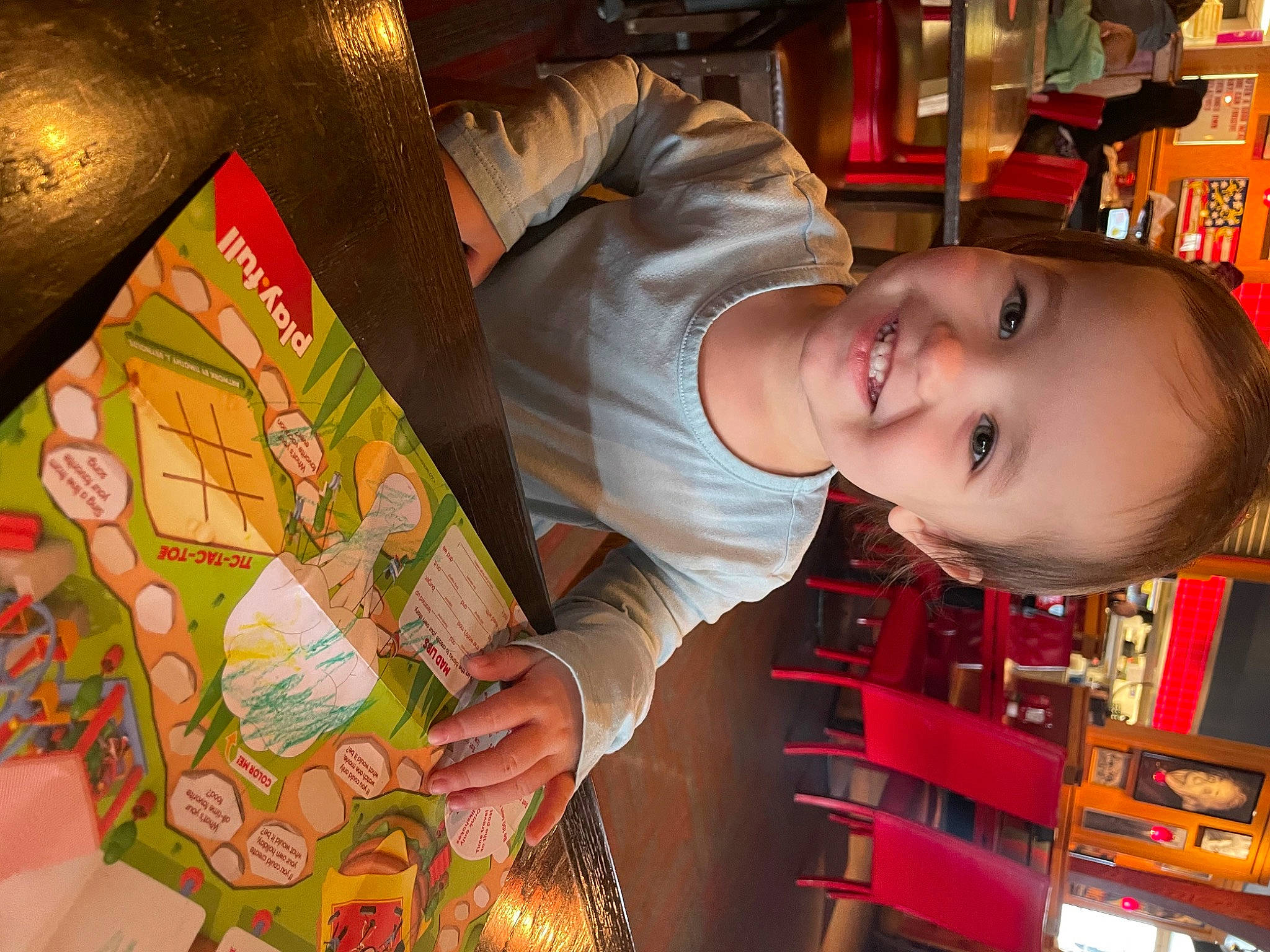 Haydenn is registered to the contest to win money with this photo: art, baby, child, event, fun, happy, holiday, joy, leisure, linens, orange, party, person, play, product, recreation, room, smile, t_shirt, toddler