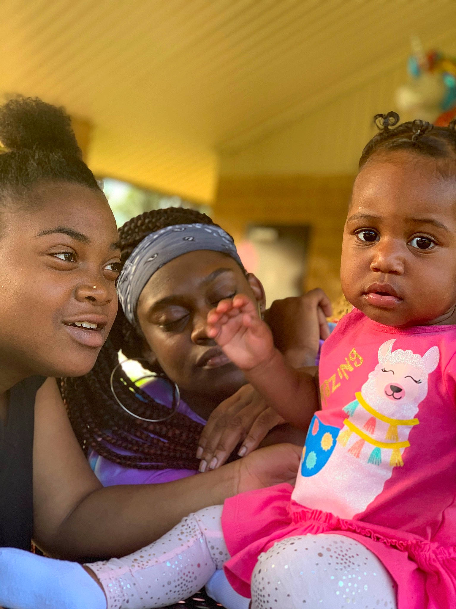 Zyla joined the competition — help win amazing prizes! baby, child, daughter, family, fun, happy, mother, people, person, pink, skin, smile, toddler