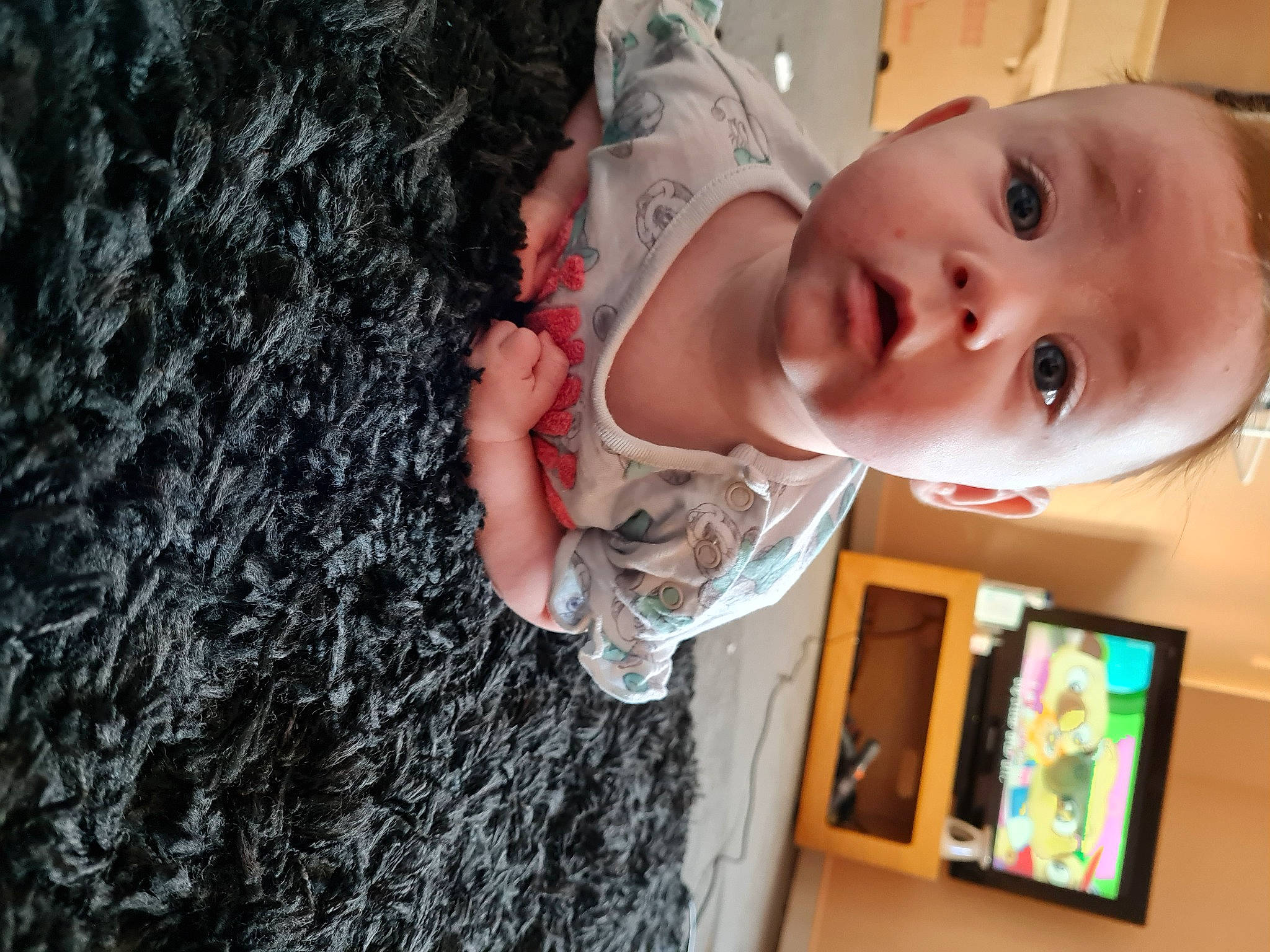 Ivey-rose joined the competition — help win amazing prizes! baby, baby_products, baby_toddler_clothing, cheek, child, finger, fun, happy, iris, lip, nose, person, picture_frame, play, room, smile, soil, surprise, toddler, tree