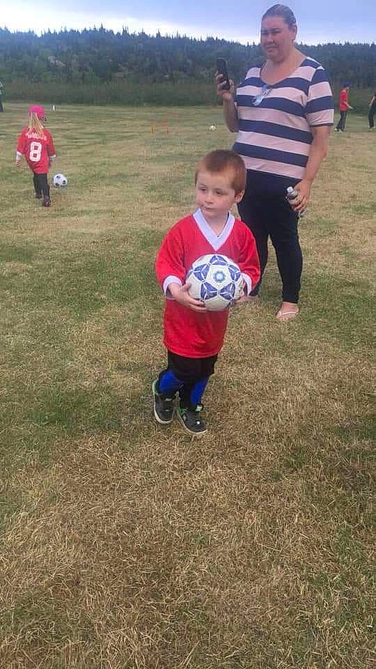 Keegan joined the competition — help win amazing prizes! ball, child, competition_event, football, football_player, fun, games, grass, person, play, player, soccer, soccer_ball, sports_equipment, style, team, team_sport, toddler