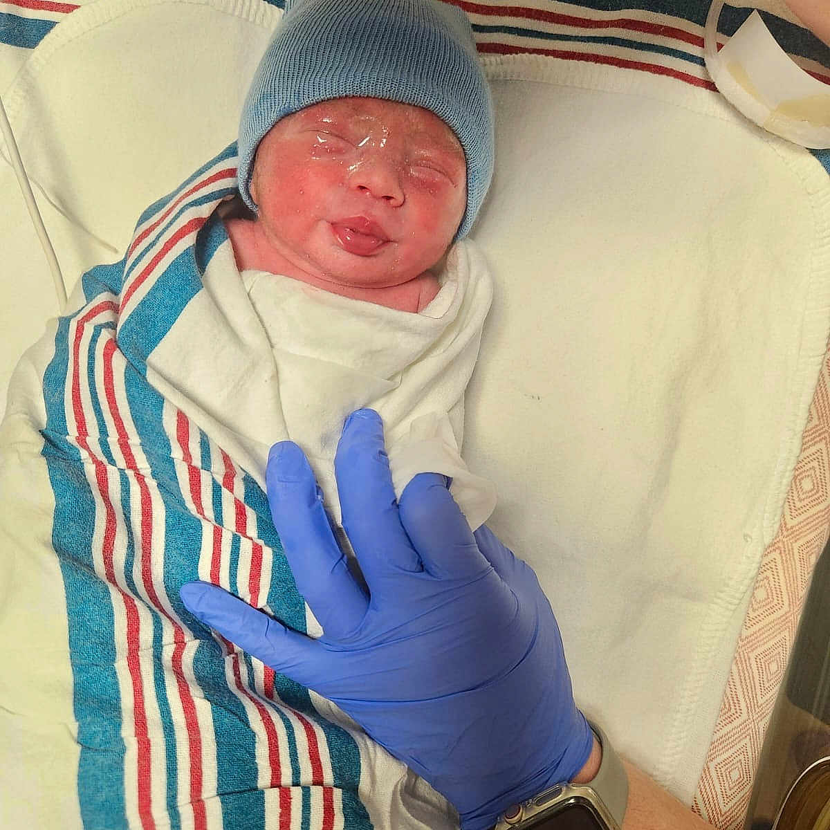 Matthew joined the competition — help win amazing prizes! architecture, baby, ball, basketball, basketballball, blanket, building, childbirth, clothing, face, furniture, glove, hat, head, hospital, newborn, person, photography, portrait, sport