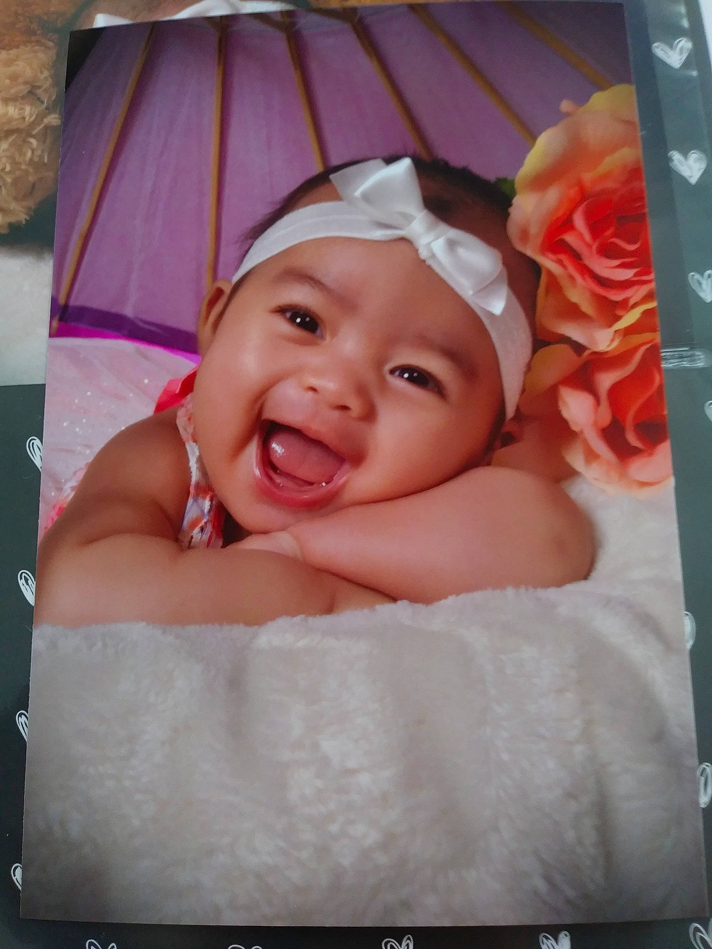 Mae joined the competition — help win amazing prizes! child, girl, hair_accessory, happiness, headwear, infant, laughter, person, pink, product, skin, smile, toddler