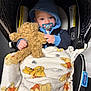 Malcolm is registered to the contest to win money with this photo: baby, pacifier, hoodie, teddy_bear, blanket, car_seat, child, infant, cute, soft_toy, blue_clothing, winnie_the_pooh, wrapped, seated, indoor, young_child, comfort, smiling_eyes, blanket_pattern, baby_boy