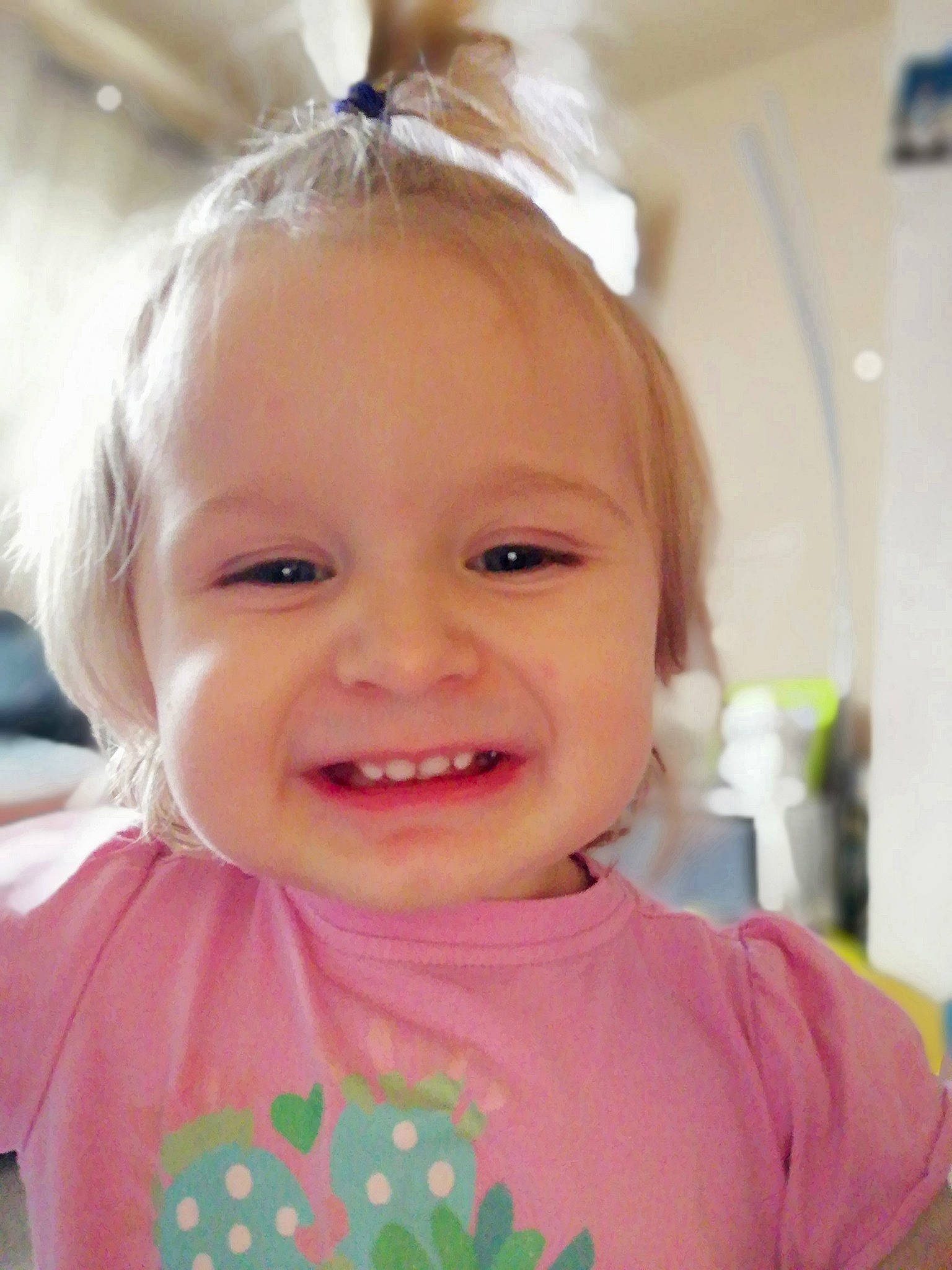 Hanna joined the competition — help win amazing prizes! baby, cheek, child, chin, ear, eye, eyebrow, face, facial_expression, forehead, hair, head, iris, joy, lip, nose, organ, person, pink, skin