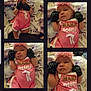 Jalyssa joined the competition — help win amazing prizes! baby, infant, pink_outfit, mittens, headband, flower, blanket, butterfly_pattern, collage, cute, sleepy, child, person, portrait, indoor, soft_lighting, newborn, clothing, lying_down, adorable