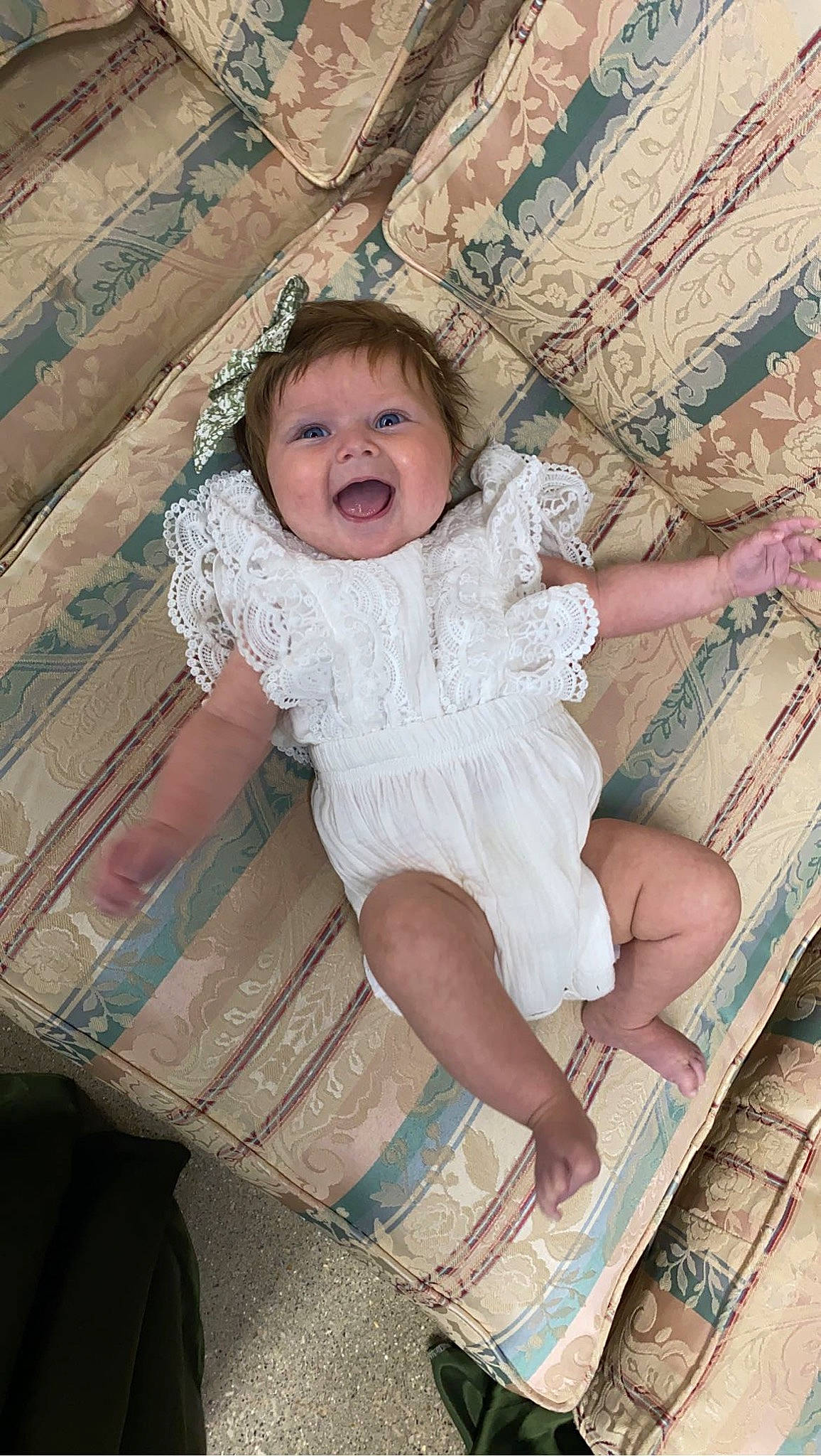 Mabel joined the competition — help win amazing prizes! arm, comfort, dress, eye, face, facial_expression, flash_photography, hair, hairstyle, hand, head, human_body, iris, leg, mouth, person, pink, product, skin, smile