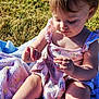 Faylin joined the competition — help win amazing prizes! toddler, child, blanket, grass, outdoor, sunlight, dress, playing, nature, summer, cute, baby, skin, legs, hands, face, curious, sitting, daylight, exploring