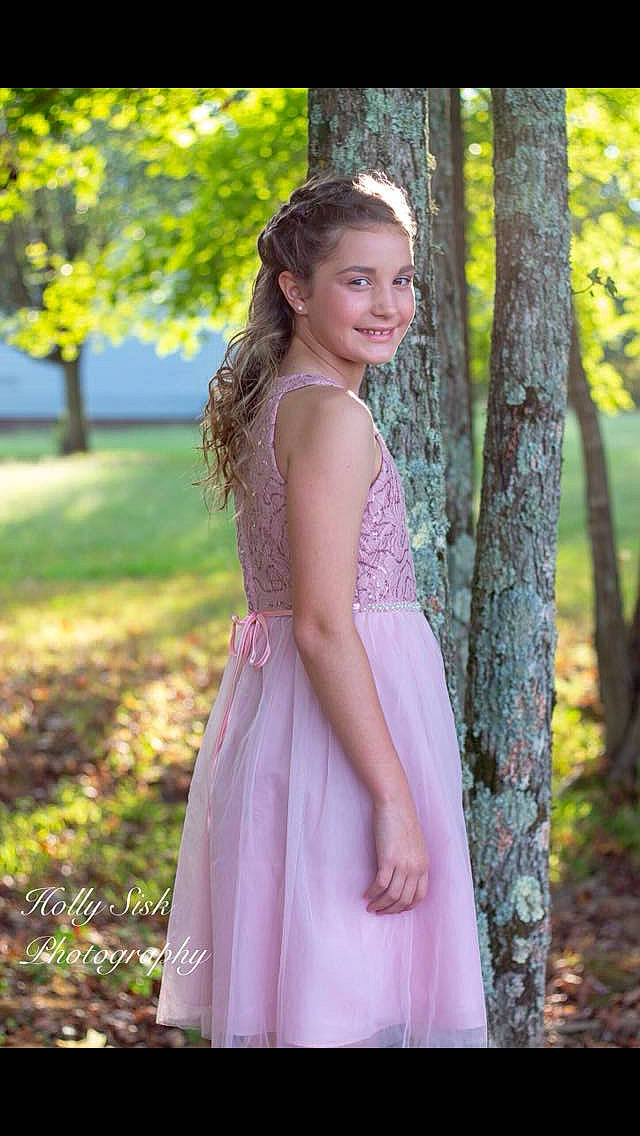 Emma Grace is registered to the contest to win money with this photo: beauty, blond, bridal_party_dress, child, child_model, clothing, dress, formal_wear, grass, joy, lady, lavender, long_hair, person, photograph, photography, pink, purple, shoulder, spring