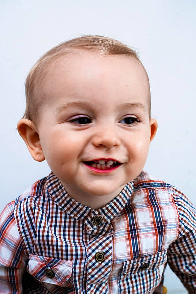 Ethan a rejoint le concours — aidez-le/la à gagner de superbes lots ! baby, cheek, child, child_model, chin, face, facial_expression, happy, head, joy, laugh, lip, mouth, nose, pattern, person, photography, portrait, portrait_photography, skin