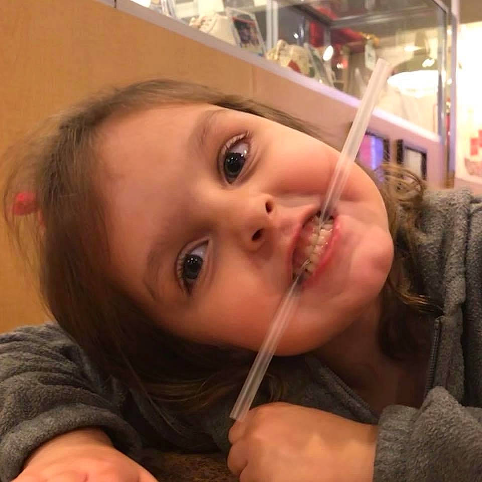 Lucy joined the competition — help win amazing prizes! beauty, cheek, child, chin, cutlery, eating, eye, eyebrow, eyelash, finger, joy, kitchen_utensil, lip, nail, nose, organ, person, skin, snapshot, spoon