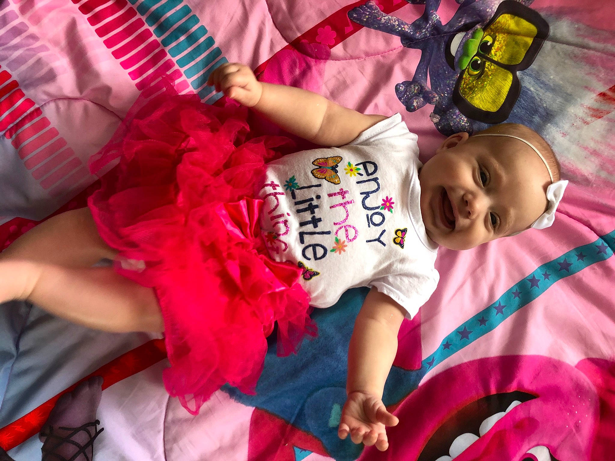 Journie joined the competition — help win amazing prizes! child, magenta, person, pink, play, textile, toddler