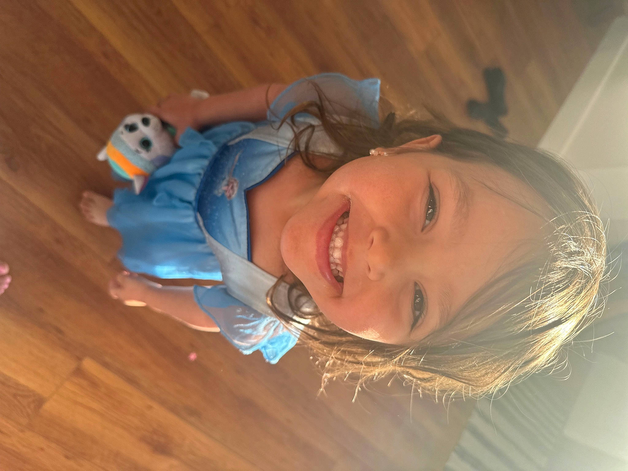 Wrigley joined the competition — help win amazing prizes! child, electric_blue, eye, eyelash, face, flash_photography, flooring, fun, happy, hardwood, iris, joy, leisure, long_hair, mouth, neck, nose, person, portrait_photography, smile