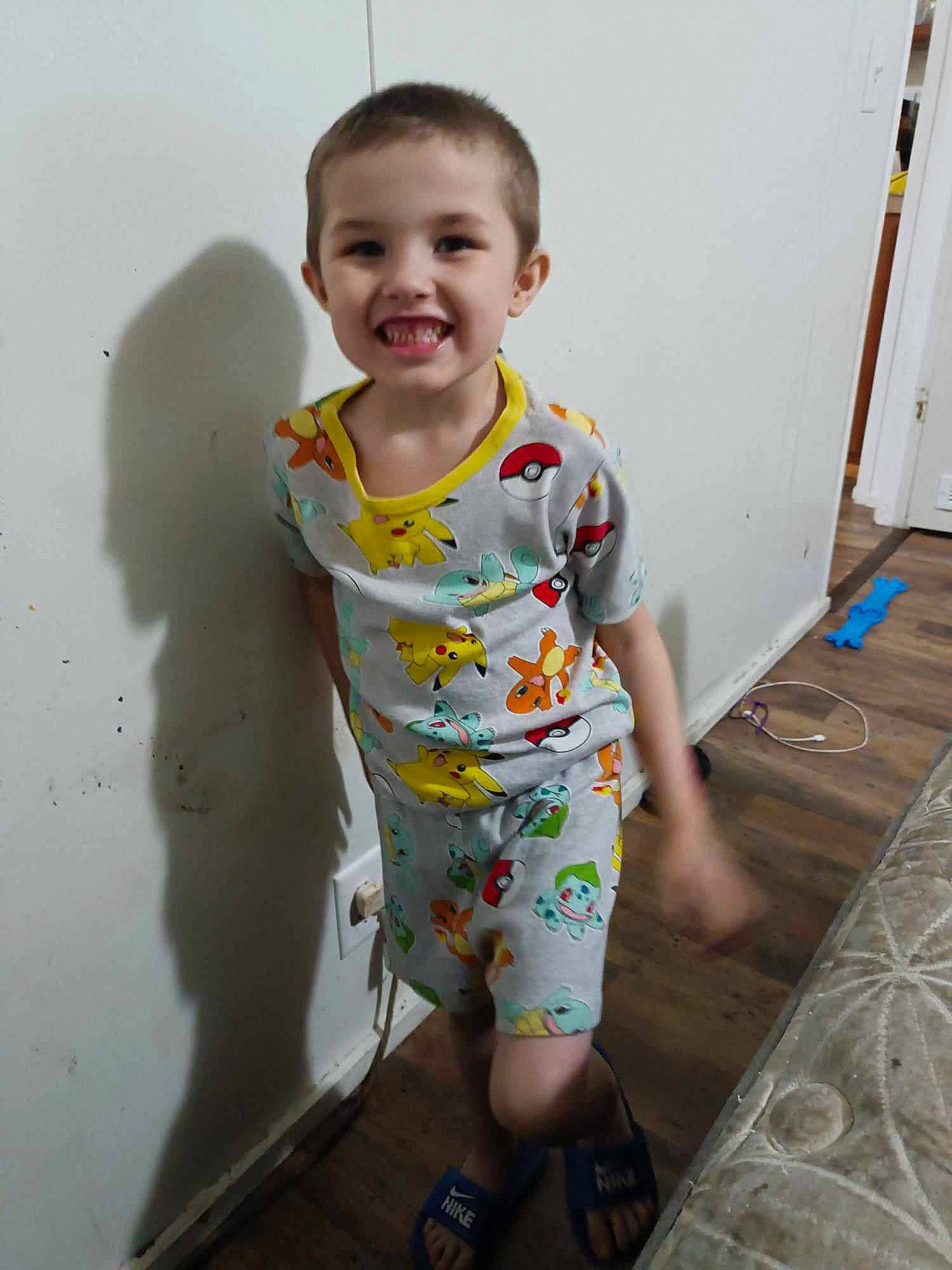 Kaison joined the competition — help win amazing prizes! baby, baby_toddler_clothing, child, face, floor, flooring, fun, happy, head, human_body, human_leg, joint, joy, leg, pattern, person, skin, sleeve, smile, standing