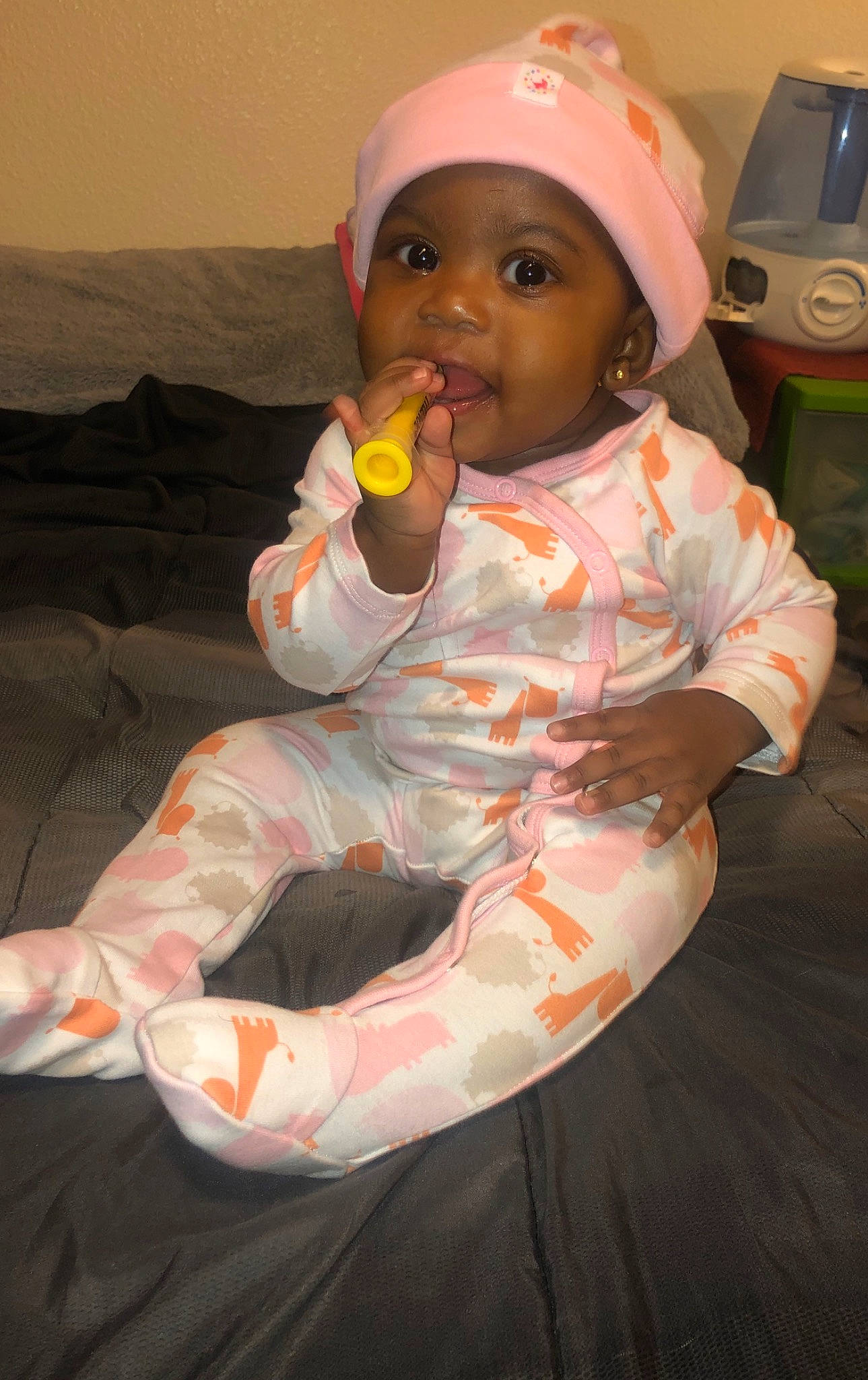 Janelle joined the competition — help win amazing prizes! baby, child, headwear, person, toddler