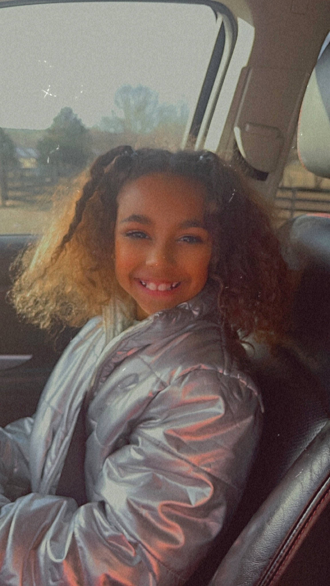 Addison joined the competition — help win amazing prizes! auto_part, automotive_design, automotive_exterior, automotive_window_part, blond, brown_hair, eyebrow, family_car, flash_photography, fun, happy, joy, lip, long_hair, luxury_vehicle, motor_vehicle, person, smile, travel, vehicle_door