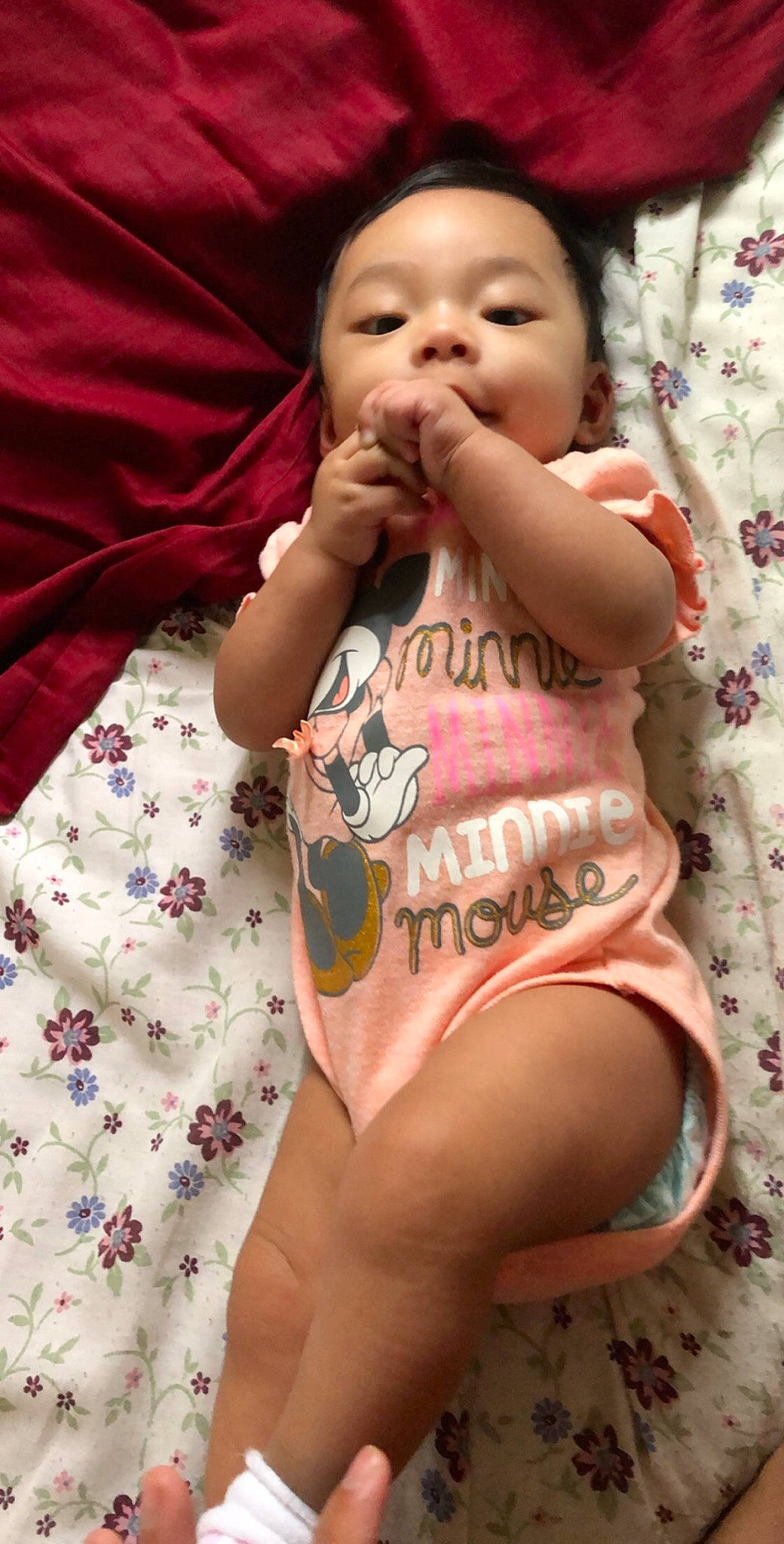 Kirsten joined the competition — help win amazing prizes! arm, baby, cheek, child, finger, flesh, headwear, leg, lip, mouth, muscle, nose, person, thigh, toddler