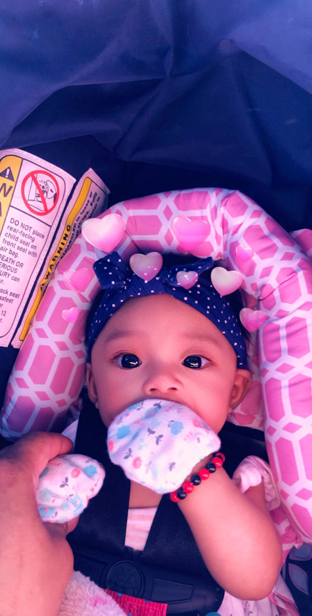 Kirsten is registered to the contest to win money with this photo: baby, baby_products, cheek, child, person, pink, product, toddler