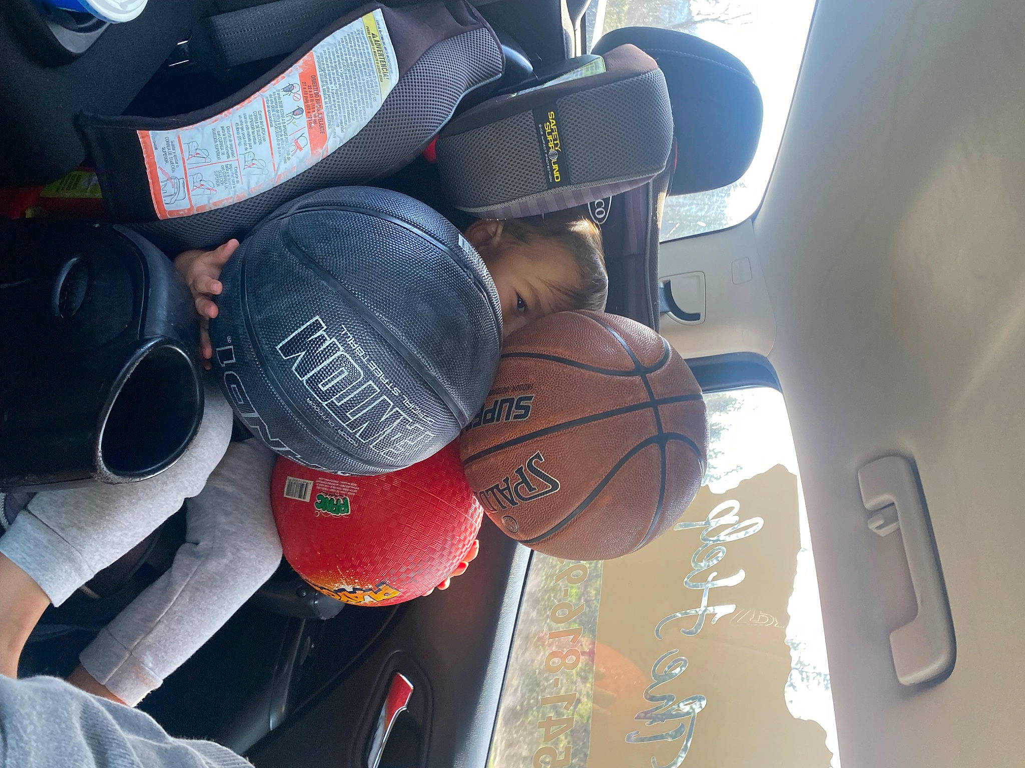 Rowen joined the competition — help win amazing prizes! audio_equipment, automotive_design, automotive_lighting, automotive_tire, automotive_wheel_system, ball, baseball_cap, basketball, cap, car, fashion_accessory, hat, helmet, motor_vehicle, person, personal_protective_equipment, sports_equipment, sports_gear, steering_wheel, vehicle