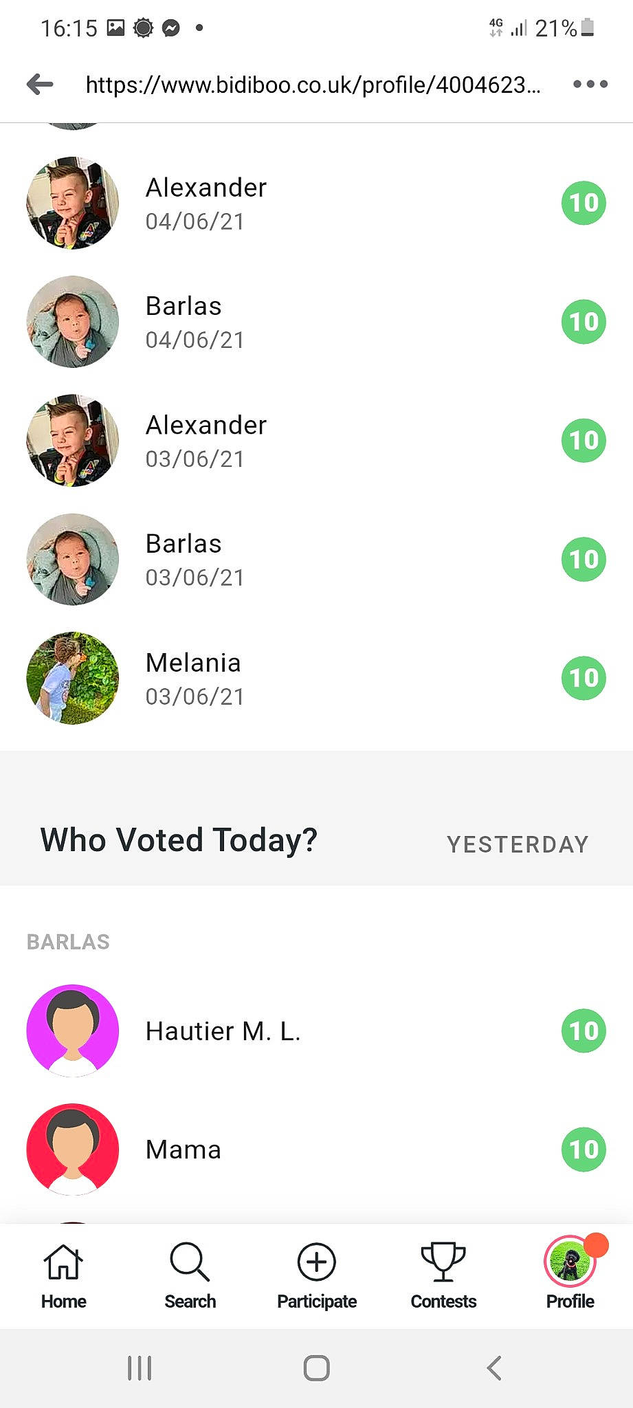 Barlas is registered to the contest to win money with this photo: brand, circle, communication_device, computer_icon, font, graphics, green, joy, logo, magenta, media, multimedia, number, person, product, screenshot, software, technology, web_page