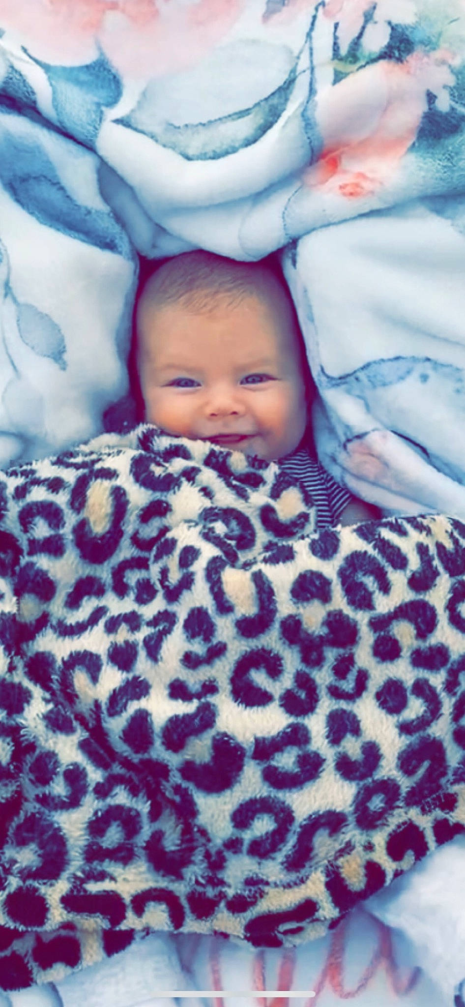 Madalynn joined the competition — help win amazing prizes! baby, baby_sleeping, baby_toddler_clothing, bedding, bedtime, cheek, child, comfort, eye, eyelash, face, fur, happy, head, linens, nose, pattern, person, skin, sleeve