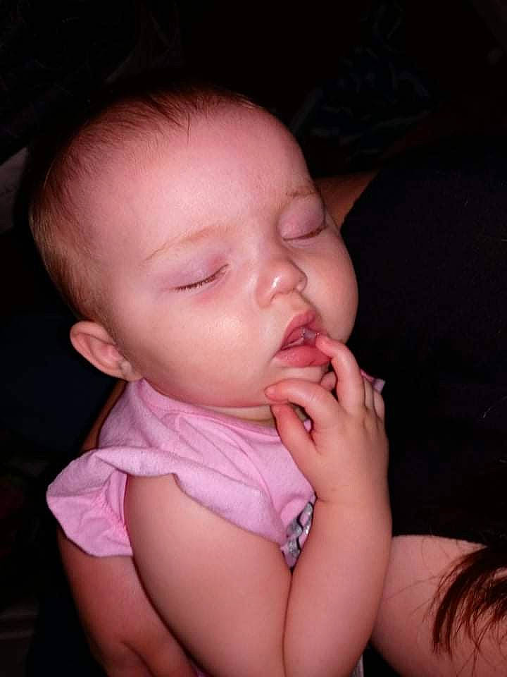 Kennedi joined the competition — help win amazing prizes! baby, baby_toddler_clothing, cheek, comfort, ear, eyelash, finger, flash_photography, gesture, hand, happy, human_body, iris, jaw, lip, mouth, nose, person, skin, thumb