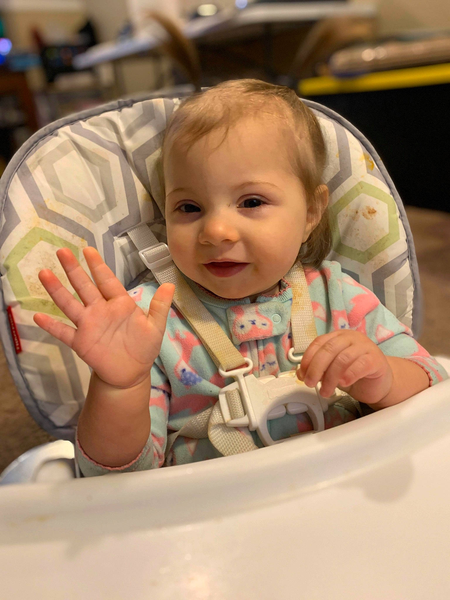 Amiah joined the competition — help win amazing prizes! baby, cheek, child, eating, finger, person, skin, thumb, toddler