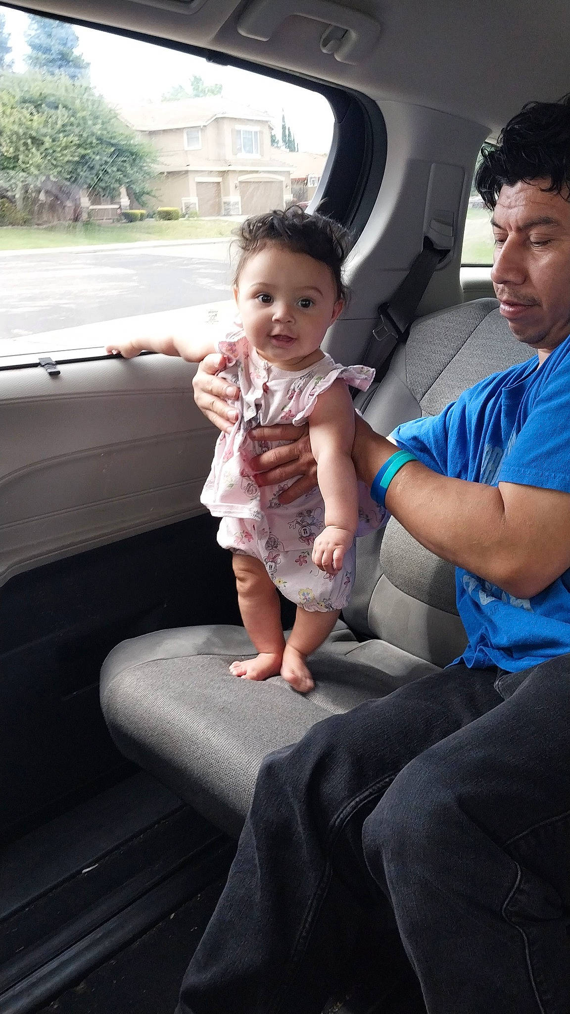 Ixchel joined the competition — help win amazing prizes! arm, baby, baby_toddler_clothing, child, finger, flash_photography, fun, gesture, hand, happy, leg, leisure, person, recreation, shoulder, sitting, smile, t_shirt, thumb, toddler