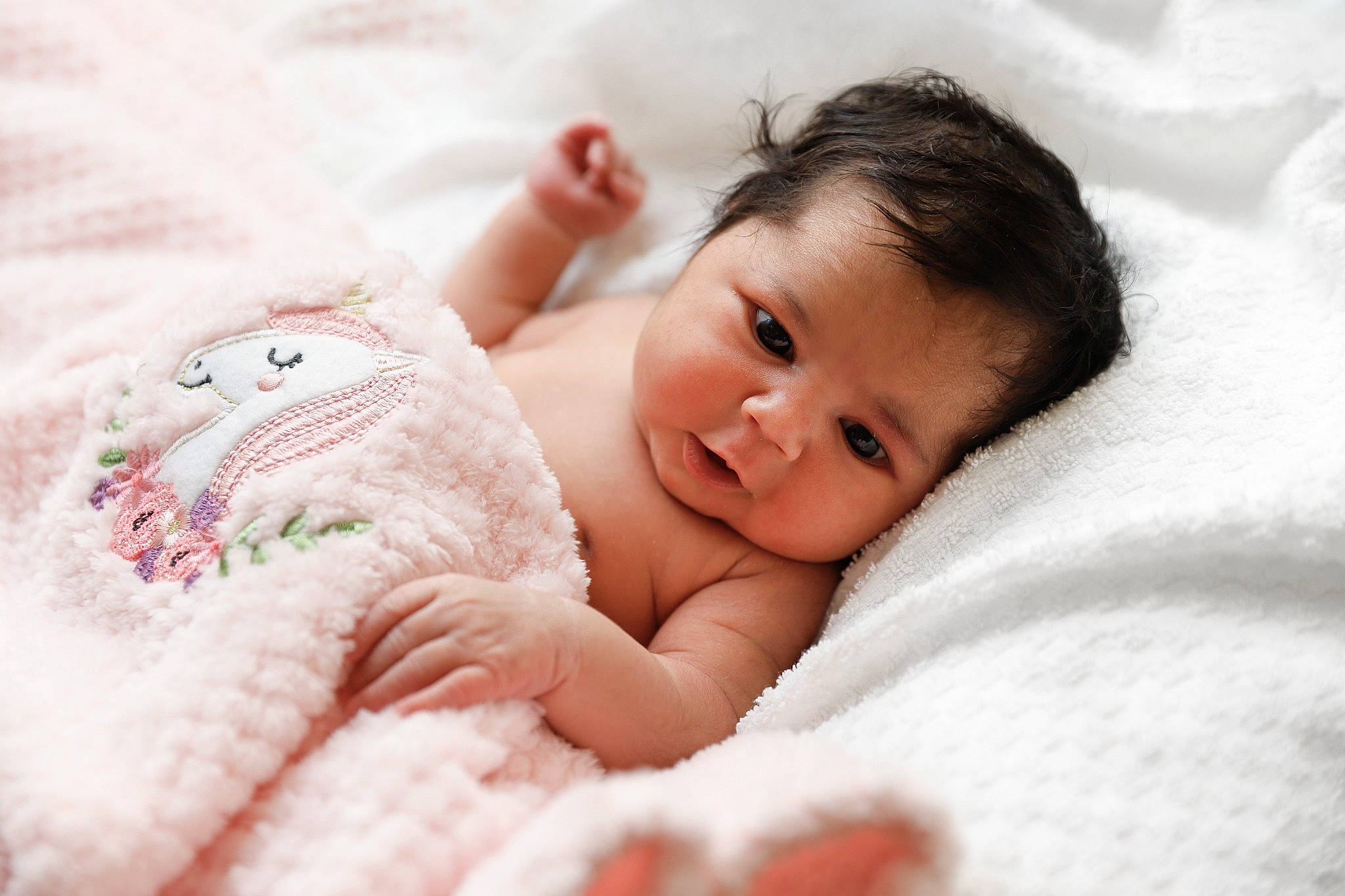 Kimorah is registered to the contest to win money with this photo: baby, baby_toddler_clothing, beauty, cheek, child, close_up, comfort, face, finger, fur, gesture, grass, hand, happy, linens, lip, nose, person, skin, textile