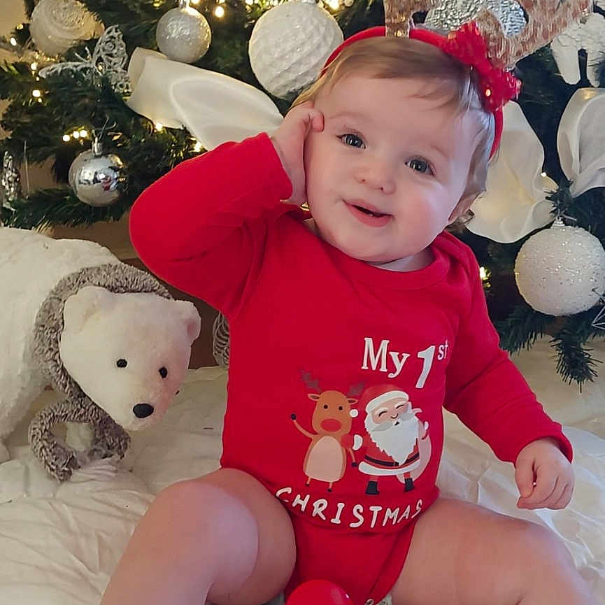 Ivy joined the competition — help win amazing prizes! accessories, baby, bed, bedroom, clothing, costume, couch, cushion, diaper, face, furniture, hat, head, homedecor, indoors, lighting, person, photography, portrait, room