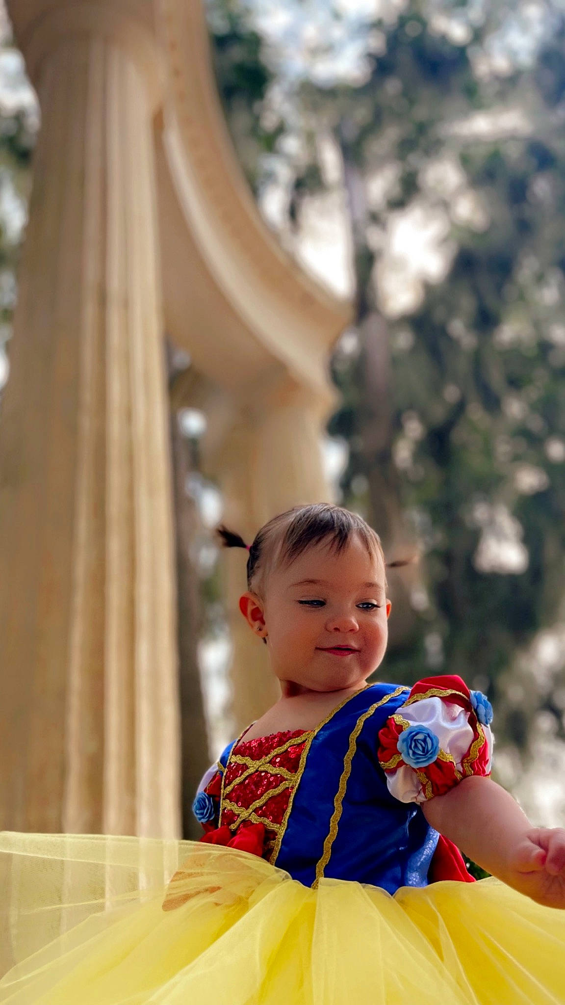 Audree joined the competition — help win amazing prizes! baby, child, event, fun, happy, joy, leisure, person, portrait_photography, recreation, sitting, t_shirt, toddler, tradition, travel, vacation