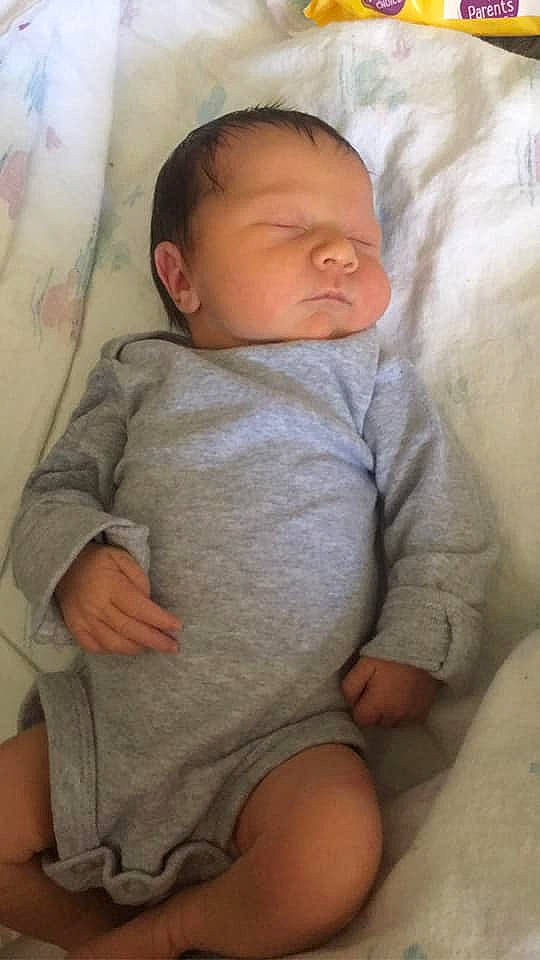 Lyric is registered to the contest to win money with this photo: baby, cheek, child, nap, nose, person, skin, sleep, toddler