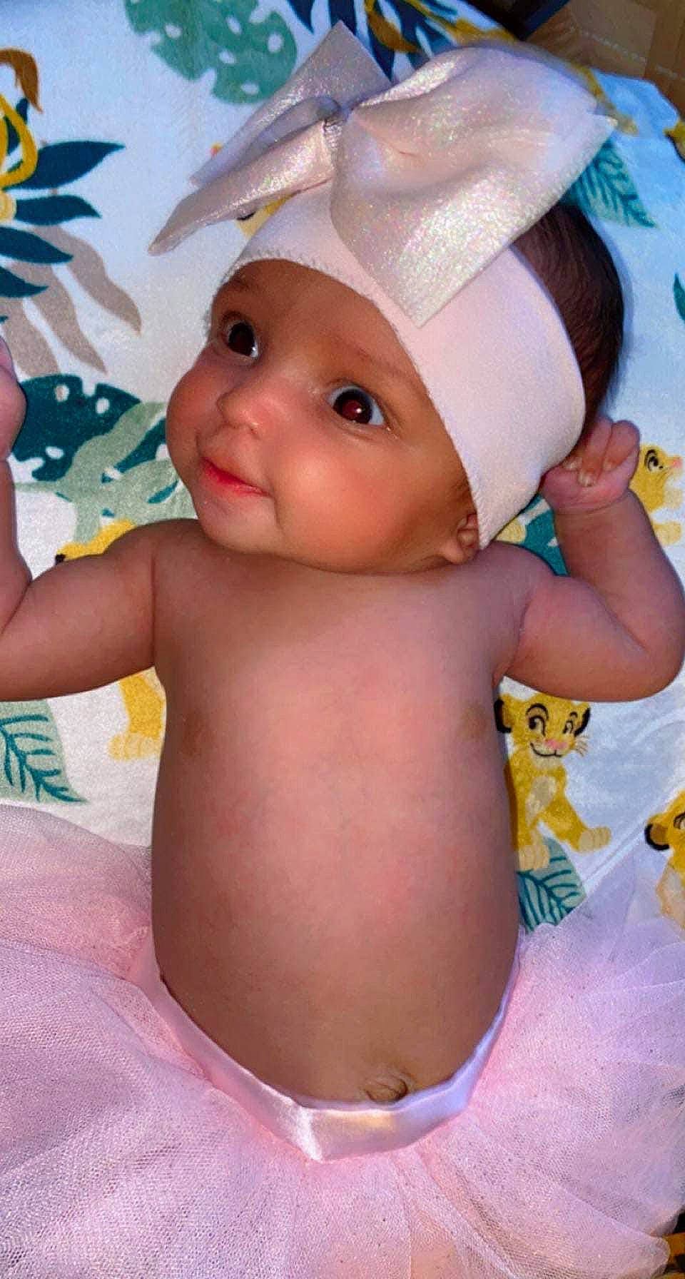 Celiany is registered to the contest to win money with this photo: abdomen, baby, baby_toddler_clothing, cap, cheek, chest, facial_expression, finger, gesture, happy, headwear, iris, lip, mouth, nail, person, pink, skin, stomach, thumb
