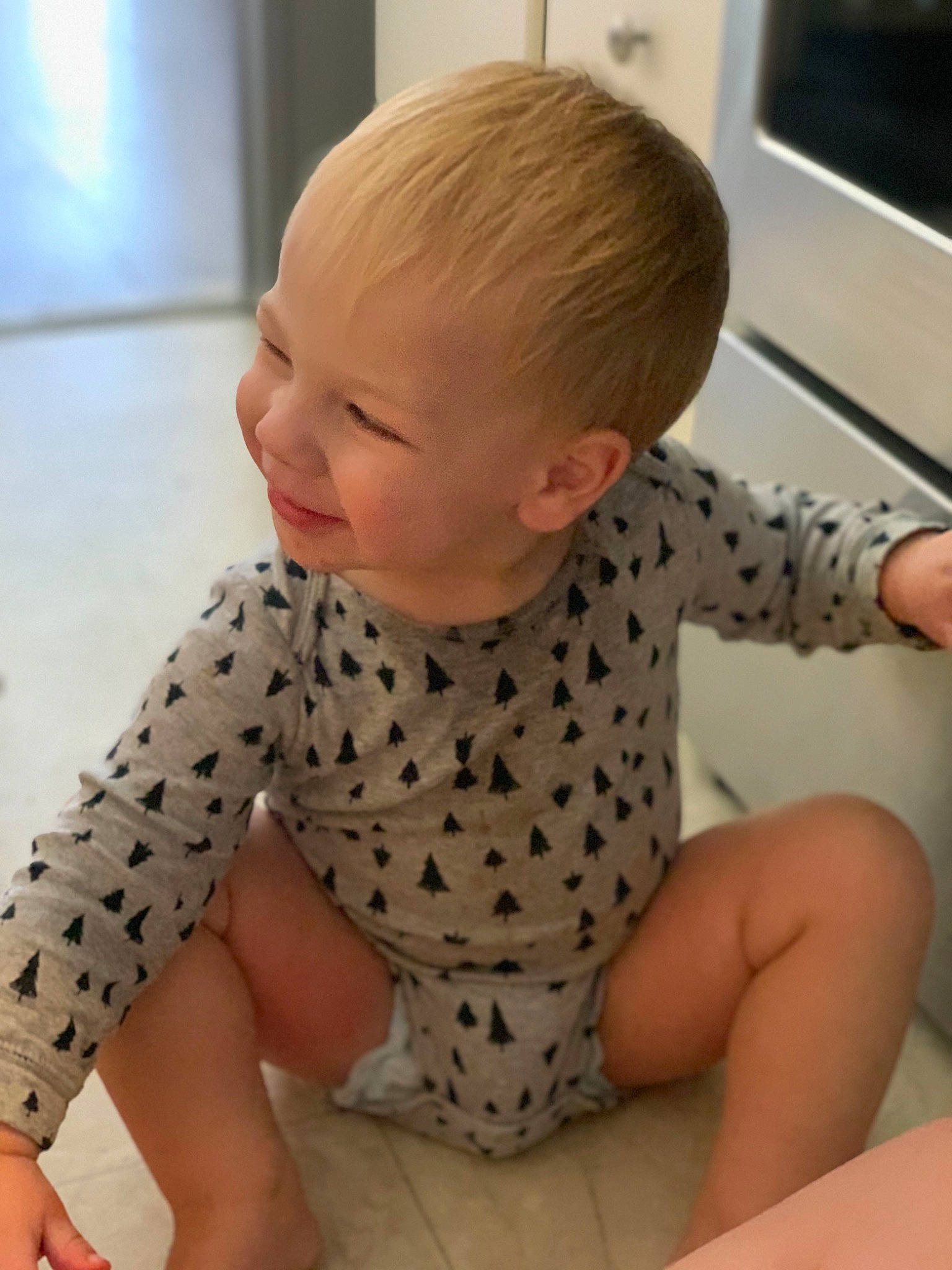 Ben joined the competition — help win amazing prizes! baby_toddler_clothing, cheek, chin, facial_expression, flooring, hairstyle, human, human_body, joint, joy, mammal, mouth, muscle, neck, organ, person, shoulder, skin, sleeve, smile