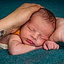 Tiago a rejoint le concours — aidez-le/la à gagner de superbes lots ! newborn, baby, sleeping, hands, tattoo, skin, blanket, rest, calm, infant, closeup, portrait, peaceful, soft, cute, tiny, human, relaxation, comfort, warmth