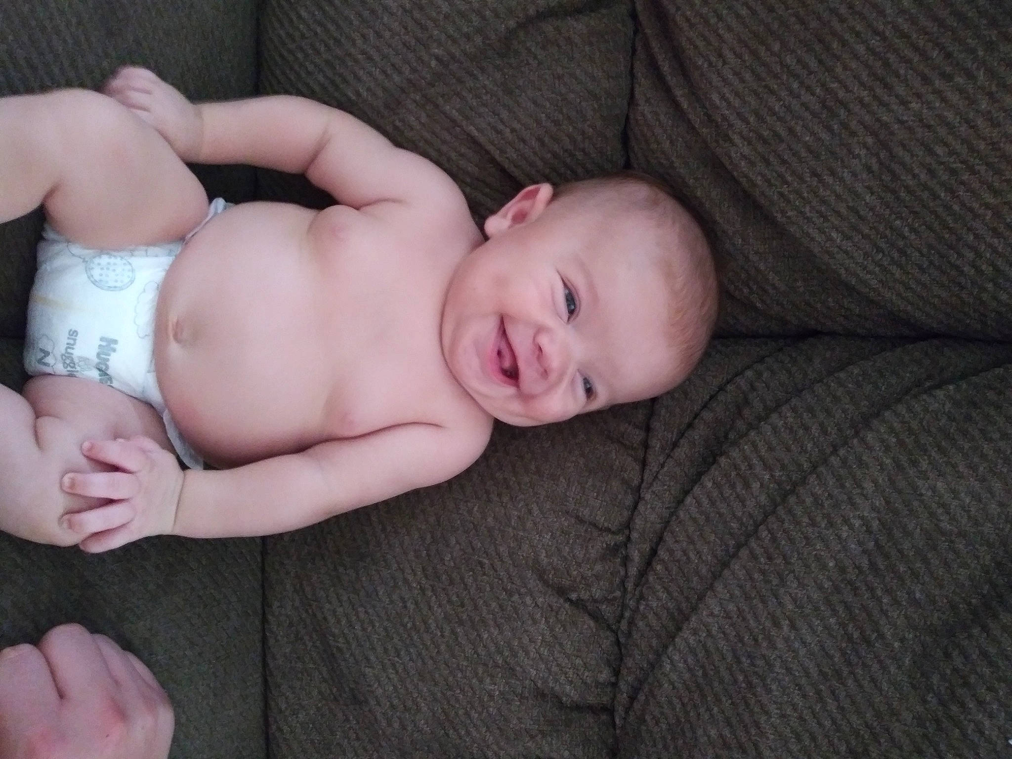 Bentlee is registered to the contest to win money with this photo: baby, cheek, child, finger, hand, joy, muscle, person, skin, toddler