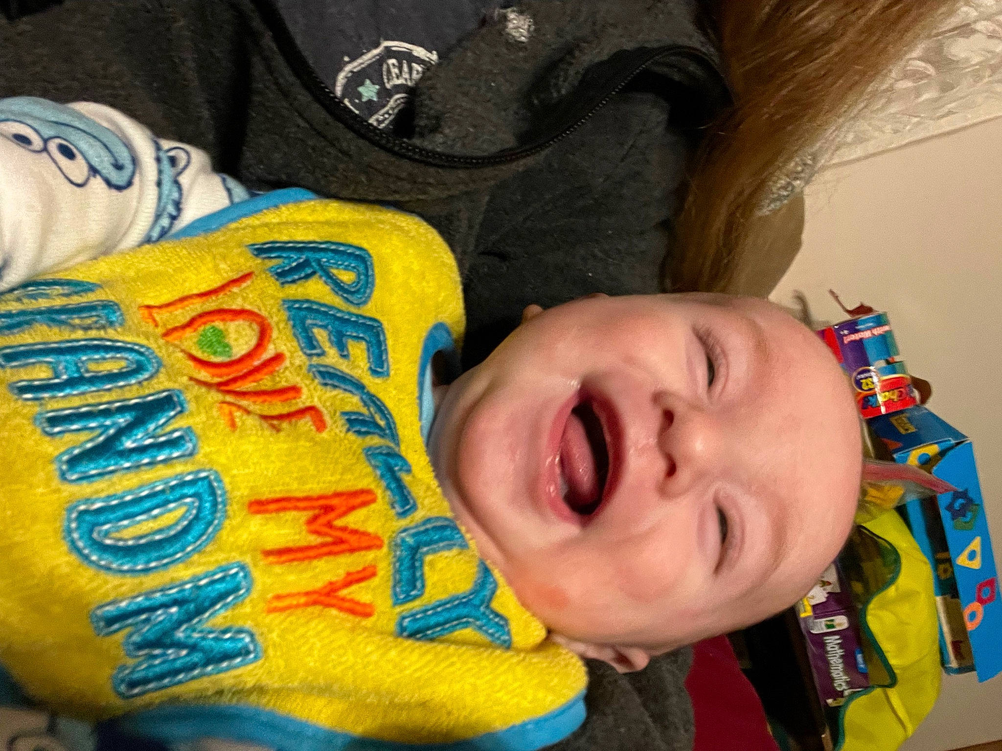 Liam joined the competition — help win amazing prizes! aluminum_can, baby, baby_laughing, baby_products, baby_toddler_clothing, beverage_can, cheek, child, drink, fun, happy, junk_food, laugh, logo, person, personal_protective_equipment, plastic_bottle, product, smile, textile