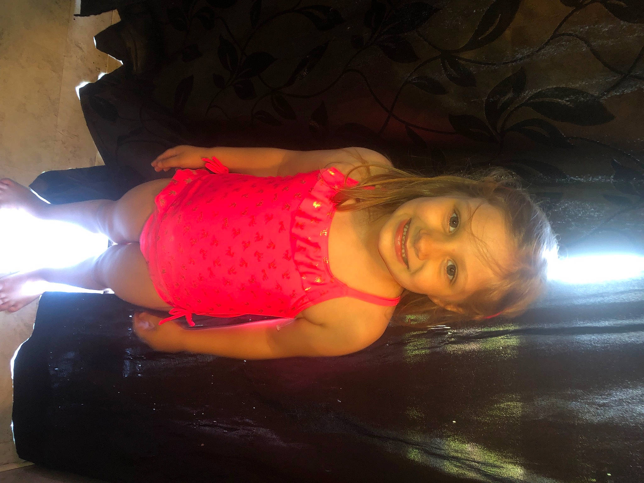 Ariann joined the competition — help win amazing prizes! abdomen, automotive_lighting, black_hair, bumper, chest, cool, elbow, flash_photography, fun, happy, human_body, human_leg, joy, leg, magenta, mouth, person, smile, thigh, tints_and_shades