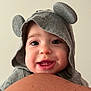 Westin joined the competition — help win amazing prizes! baby, beanie, bonnet, cap, clothing, cosmetics, face, happy, hat, head, hood, hoodie, knitwear, lipstick, person, photography, portrait, smile, sweater, sweatshirt